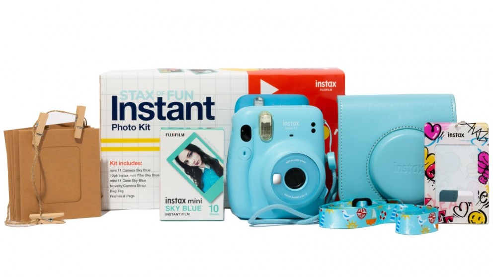 instax mini sky blue