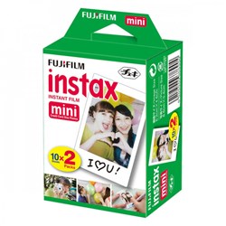 Fujifilm Instax Mini 12 Instant Camera with Case, 20 Fuji Films, (Pastel  Blue)